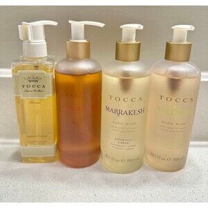 Tocca Hand Wash Bundle Includes 4 Handwash Full size